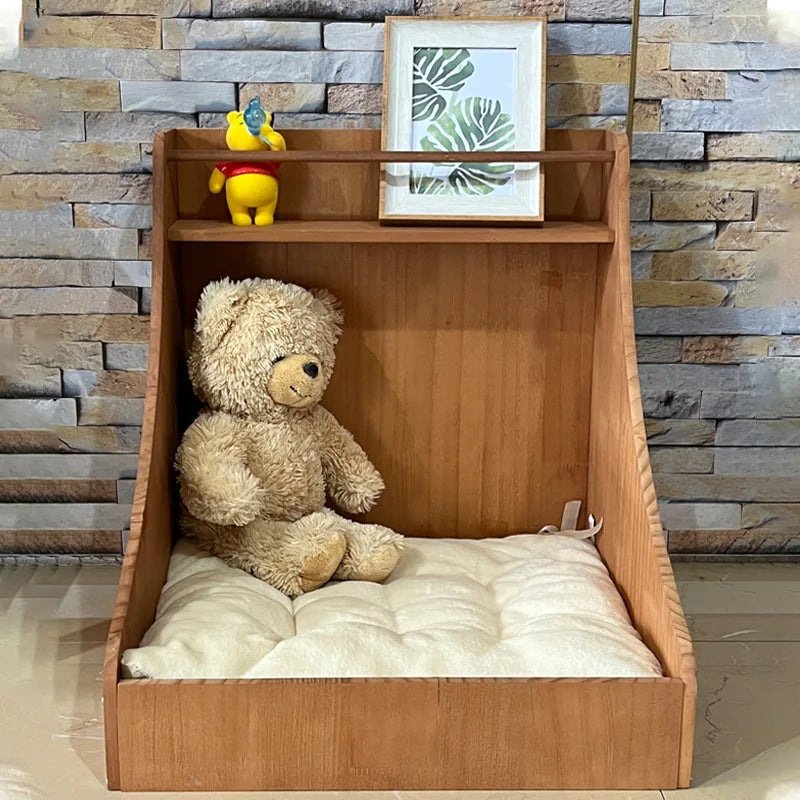 Comfortable Solid Wood Dog House