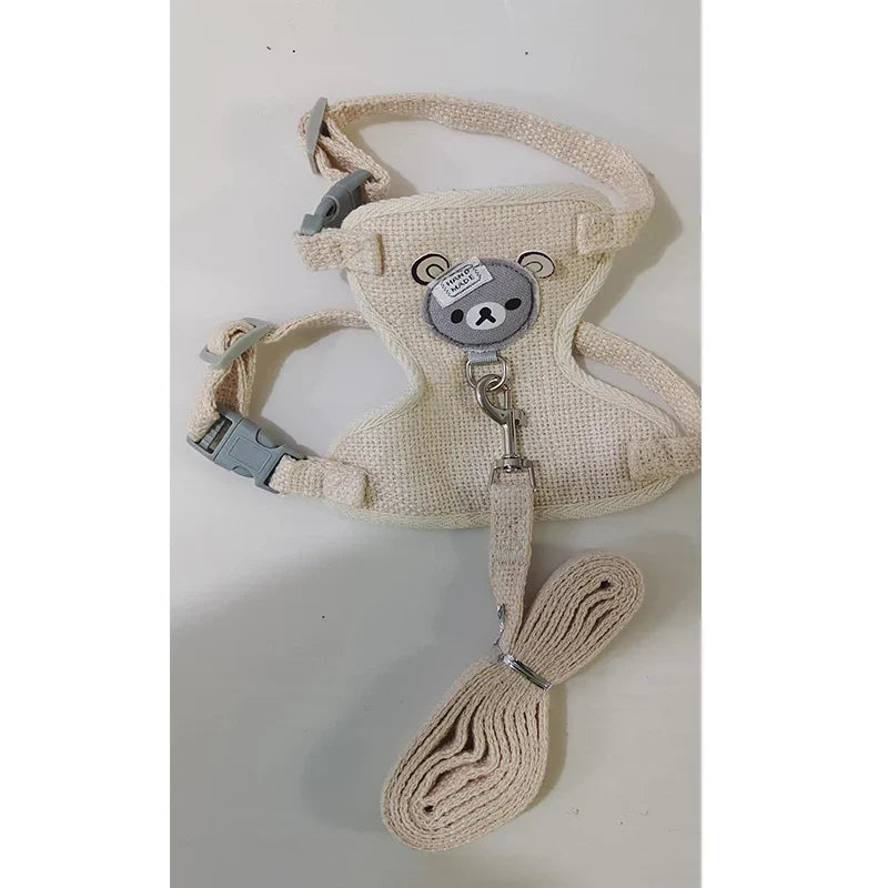 Breathable Vest Escape Proof Harness & Leash Set
