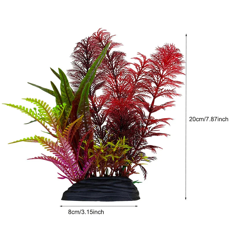 Artificial Aquarium Decor Plants