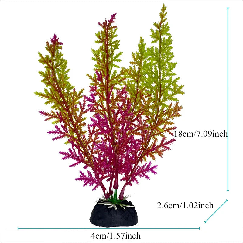 Artificial Aquarium Decor Plants