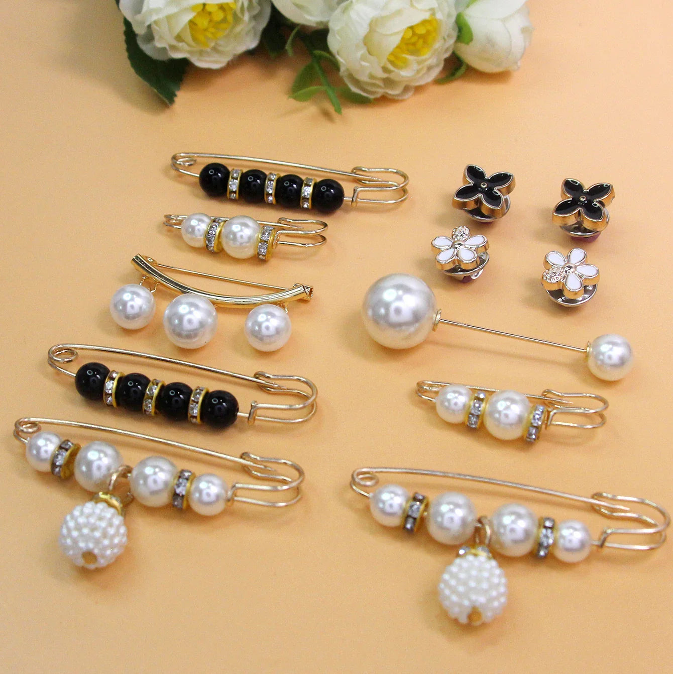 Adjustable Skirt Anti-slip Metal Pin
