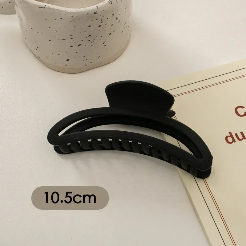 Korean Style Black Large Hair Claws