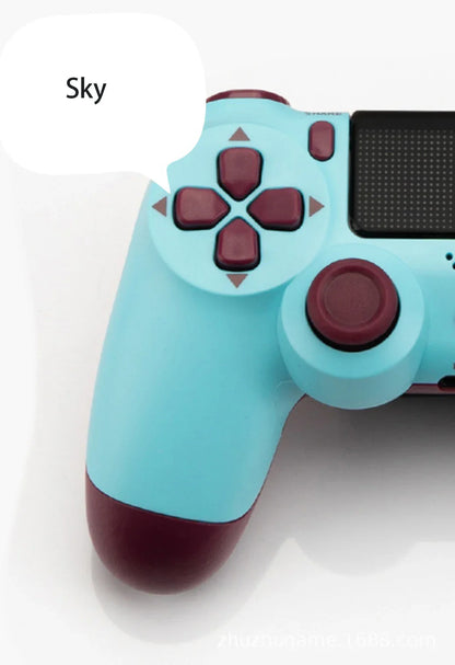 Wireless Bluetooth Gamepad Box Joystick with motion sensor in sleek black design. Ideal for immersive gaming with responsive controls and ergonomic grip.