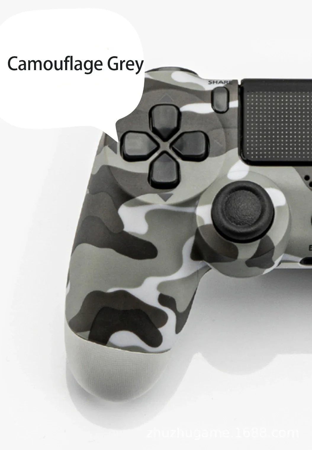 Wireless Bluetooth Gamepad Box Joystick with motion sensor in sleek black design. Ideal for immersive gaming with responsive controls and ergonomic grip.
