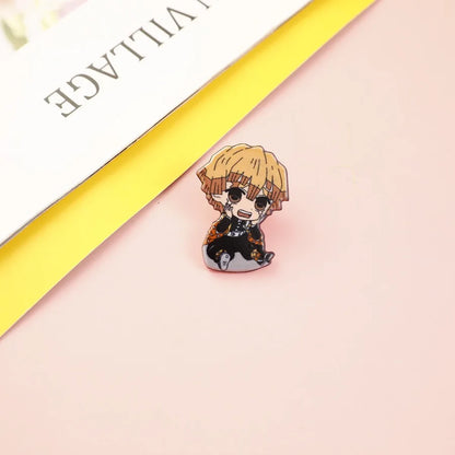 Demon Slayer New Acrylic Brooch Badge