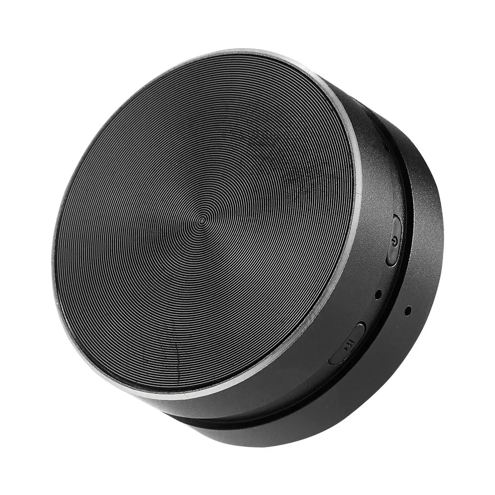 Bone Conduction Speaker - Wireless Sound Tech | Portable Sound device with sleek metallic finish, compact design ideal for versatile audio use