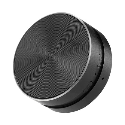 Bone Conduction Speaker - Wireless Sound Tech | Portable Sound device with sleek metallic finish, compact design ideal for versatile audio use