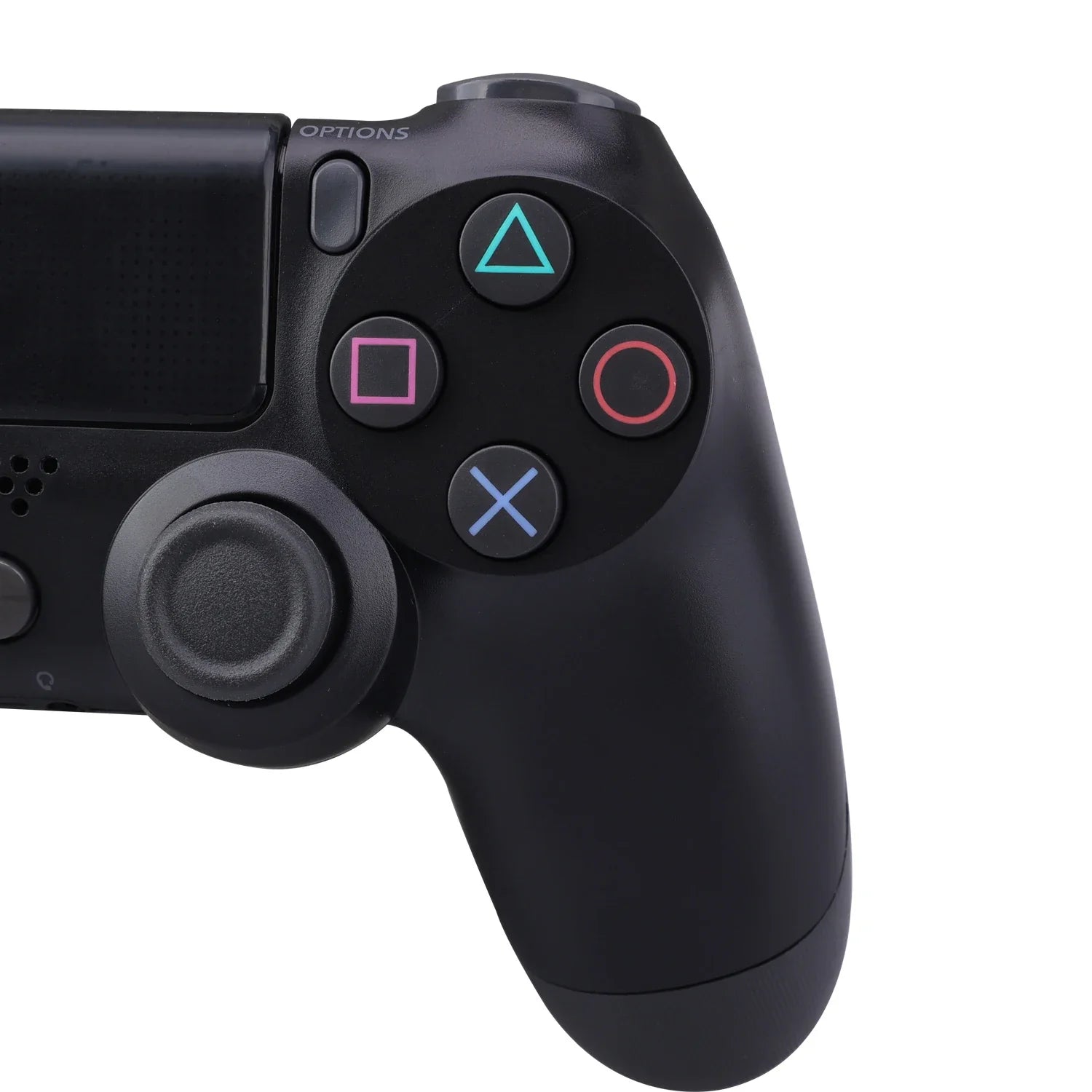 Wireless Bluetooth Gamepad Box Joystick with motion sensor in sleek black design. Ideal for immersive gaming with responsive controls and ergonomic grip.