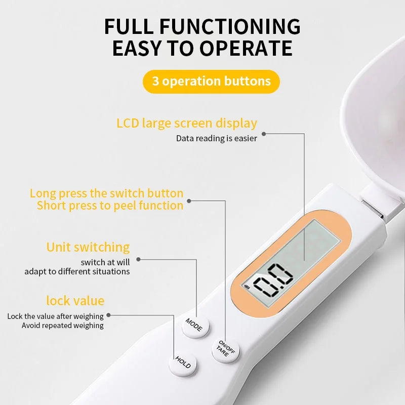 LCD Display Electronic Kitchen Scale