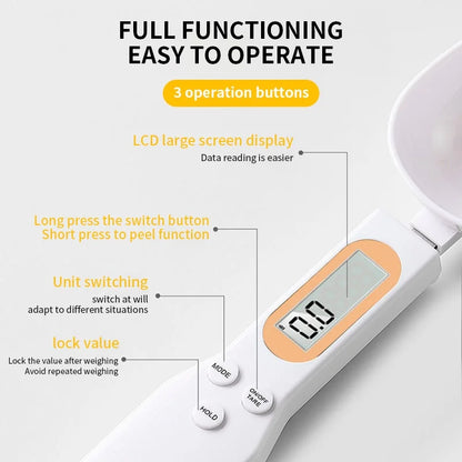 LCD Display Electronic Kitchen Scale