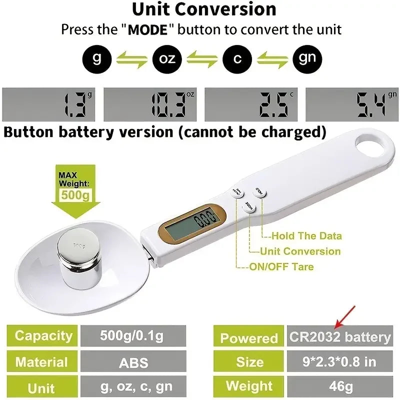 LCD Display Electronic Kitchen Scale