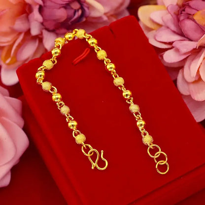 24k Gold Gilded Buddha Bracelet