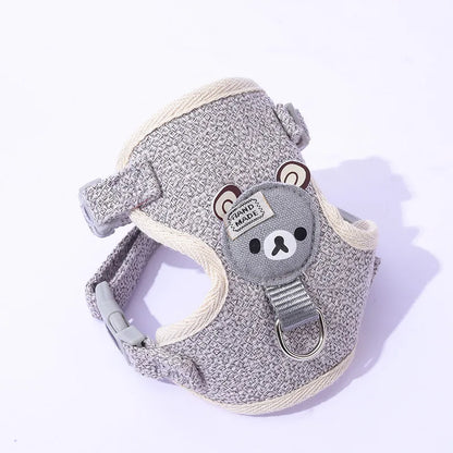 Breathable Vest Escape Proof Harness & Leash Set