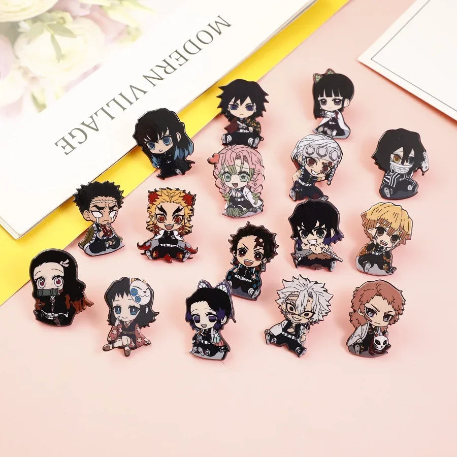 Demon Slayer New Acrylic Brooch Badge