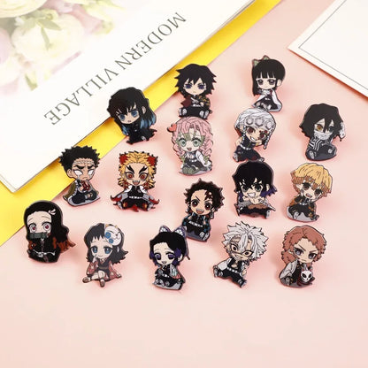 Demon Slayer New Acrylic Brooch Badge