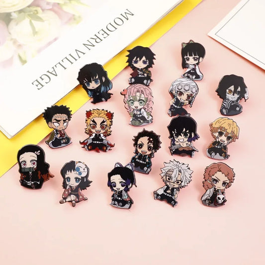 Demon Slayer New Acrylic Brooch Badge