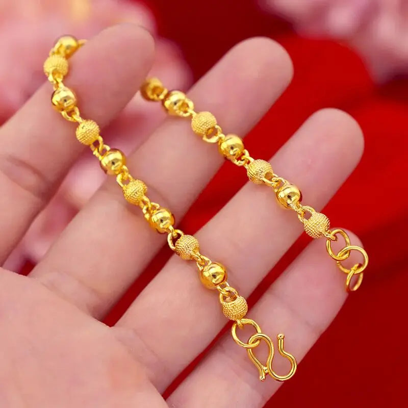24k Gold Gilded Buddha Bracelet