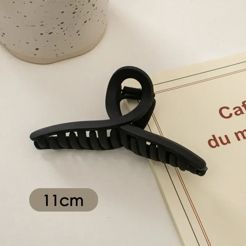 Korean Style Black Large Hair Claws