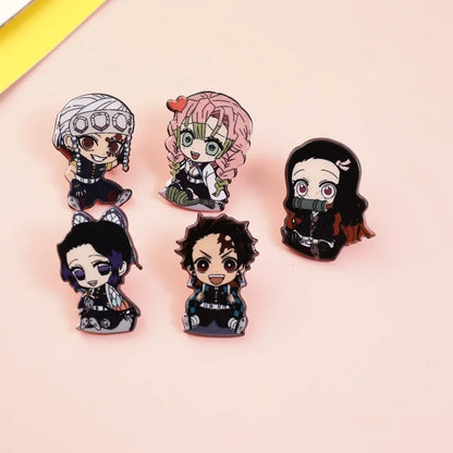 Demon Slayer New Acrylic Brooch Badge