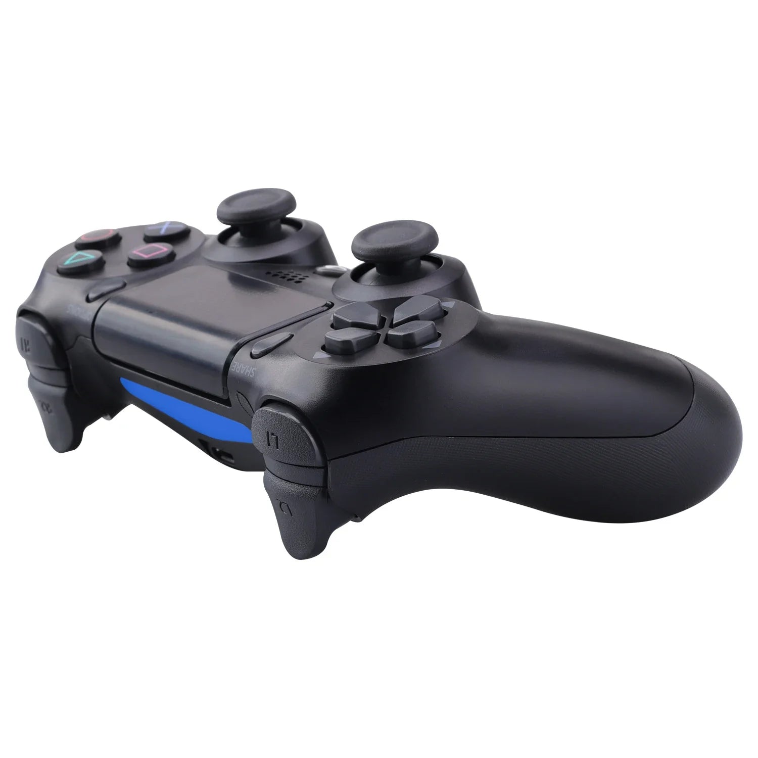 Wireless Bluetooth Gamepad Box Joystick with motion sensor in sleek black design. Ideal for immersive gaming with responsive controls and ergonomic grip.