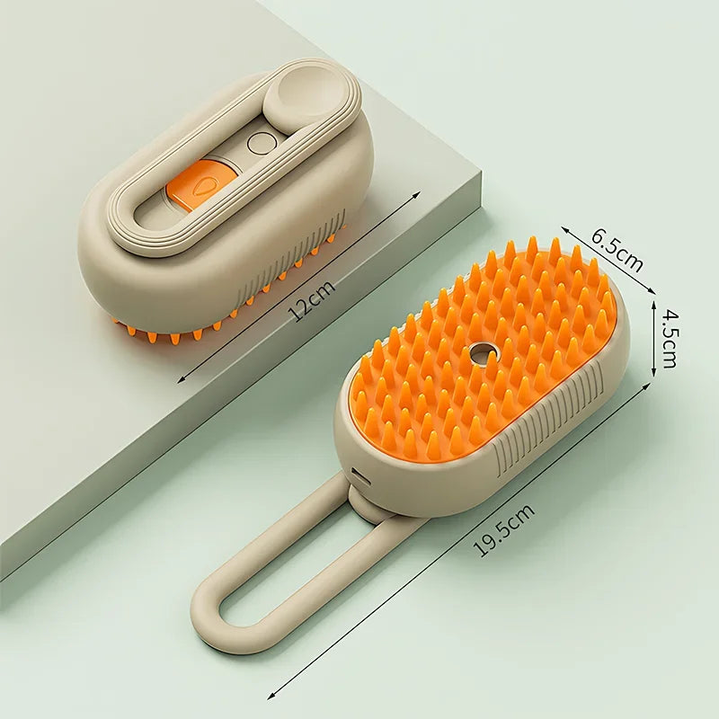 Steam Brush 3in1 Grooming Supplies