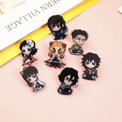 Demon Slayer New Acrylic Brooch Badge