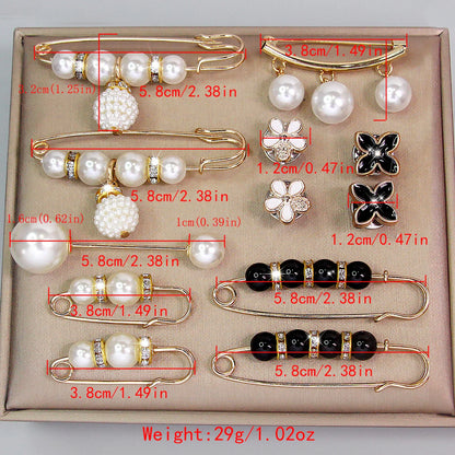 Adjustable Skirt Anti-slip Metal Pin